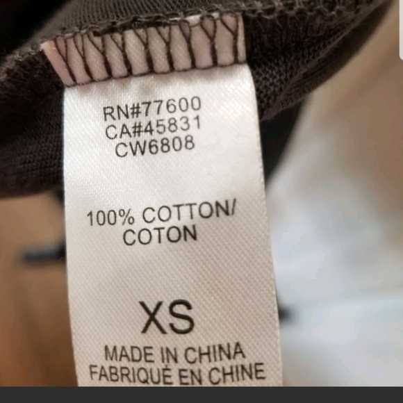 NWT Chaser Tiger Love Short Sleeve Brown T-Shirt Size XSmall - Picture 6 of 10